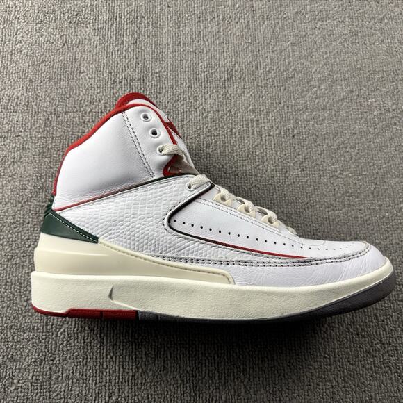 Nike Air Jordan 2 Retro (GS) Origins White Shoes Size 6.5 Youth Womens Size 8 - Picture 1 of 15
